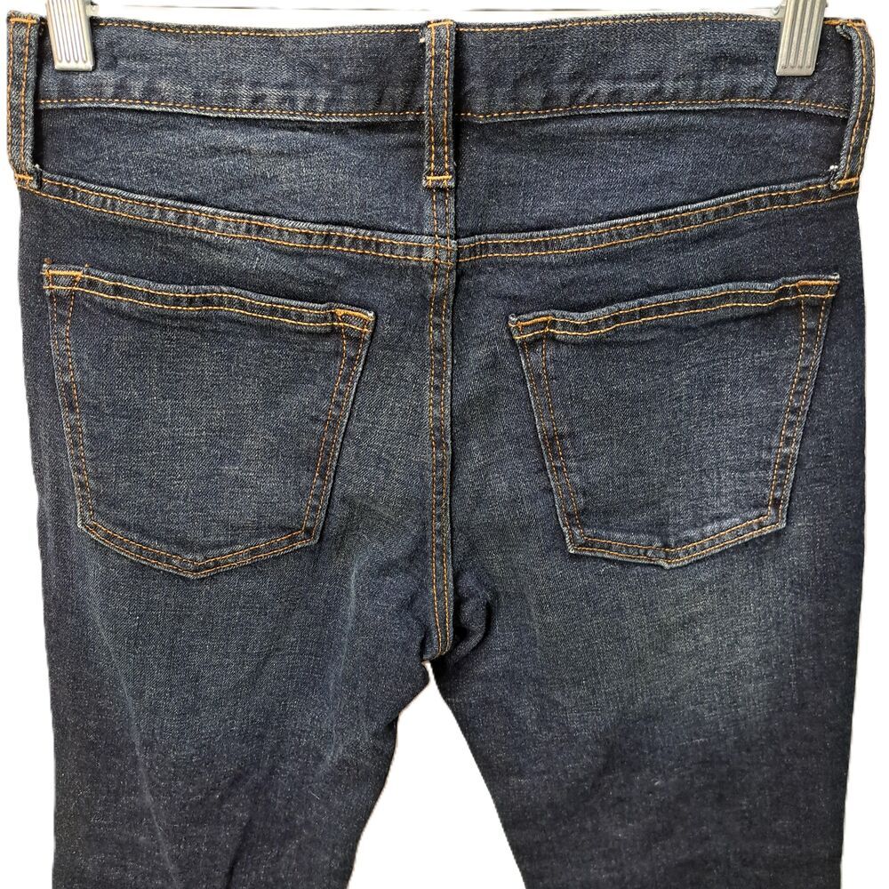 Old Navy Mens Dark Wash 5-Pocket Slim Fit Denim Blue Jeans 28x30 - Picture 5 of 8